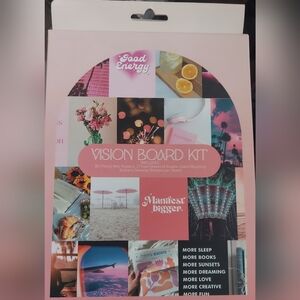Vision Board Kit with Posters and Stickers